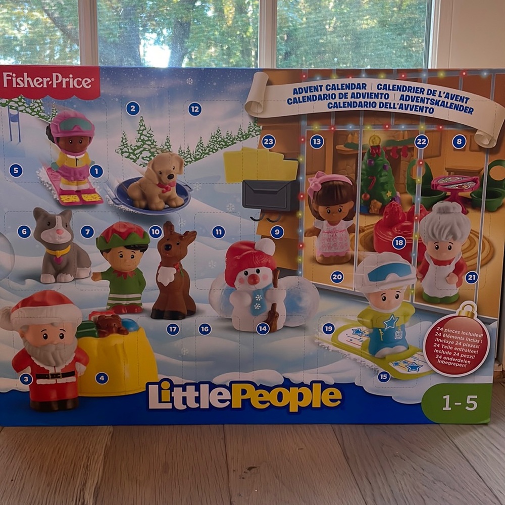 Brand new Little People advent calendar.
